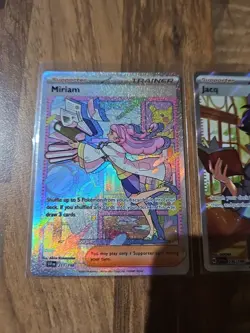 Miriam 251/198 and Jacq 236/198 Scarlet & Violet Pokemon Card - Image 2