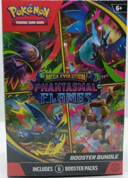 Pokemon TCG ME02 Phantasmal Flames Booster Bundle Sealed New - Image 1