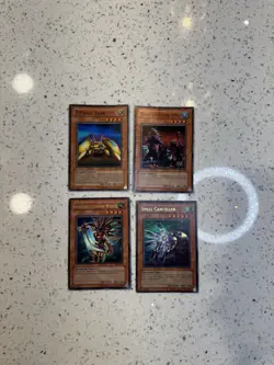 Yugioh Magician’s Force Mixed Lot Holo And Uncommon Damaged Unlimited - Image 1