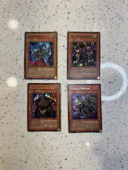 Yugioh Legacy Of Darkness Lot Holo And Uncommons Damaged Condition Unlimited - Image 1