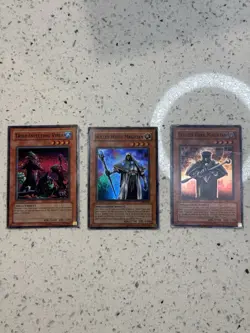 Yugioh Magicians Force 1st Edition Super Rare and Common Lot Damaged. - Image 1