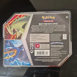 Pokemon TCG V Strikers EMPOLEON V Tin Factory Sealed NEW - Image 2