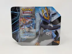 New and Factory Sealed Pokemon TCG Sword & Shield V Strikers Tin - Empoleon V - Image 1