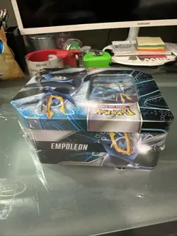POKEMON TCG: Empoleon V Strikers Tin possible Evolving Skies New Factory Sealed - Image 4