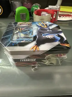 POKEMON TCG: Empoleon V Strikers Tin possible Evolving Skies New Factory Sealed - Image 2