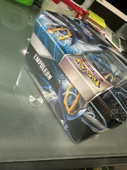 POKEMON TCG: Empoleon V Strikers Tin possible Evolving Skies New Factory Sealed - Image 4