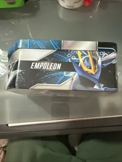 POKEMON TCG: Empoleon V Strikers Tin possible Evolving Skies New Factory Sealed - Image 5