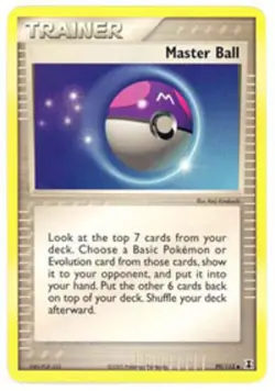 Damaged Master Ball - 99/113 - Uncommon - Reverse Holo Pokemon Delta Species - Image 1