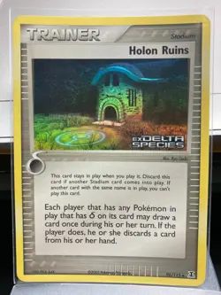 Reverse Holo - 2005 Pokemon "EX DELTA SPECIES" Stamped /113 nearMint~Mint - Image 1