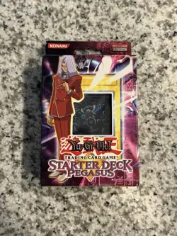 Factory Sealed Yu-Gi-Oh! Starter Deck Pegasus SDP Unlimited Vintage! - Image 1