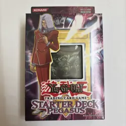 Yugioh Starter Deck Pegasus Unlimited Factory Sealed Near Mint Clean Rare - Image 1