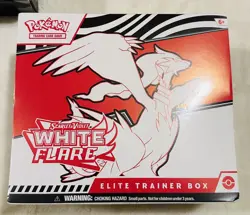 Pokemon Scarlet and Violet Black Bolt/White Flare Pokemon Center ETBs SEALED NEW - Image 4