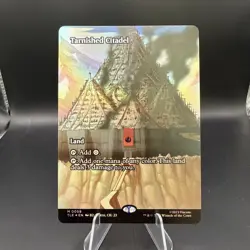 Tarnished Citadel (Borderless) Foil Avatar (TLA) Eternal-Legal Magic MTG NM - Image 1