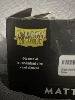10 boxes of (Dragon Shield Standard Card Sleeves (Pack of 100 in each box) 5706569100025 - Image 4