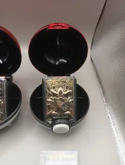 Set Of Three Pokeball Gold Plated 24k Pokemon Cards (Pikachu,Polliwhirl,Togepi) - Image 5