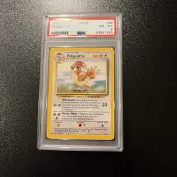 1999 Pokemon Base PIDGEOTTO Card #22/102 PSA 8 - Image 1