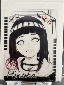 Genki Parade 2 Goddess Story: Waifu CCG Card Transparent HINATA HYUGA Naruto - Image 2