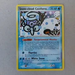 Snow-cloud Castform 25/101 Hidden Legends Rare Nintendo Pokemon Card - Image 1