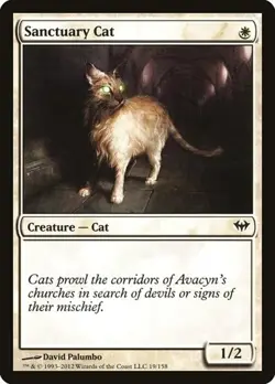 [4x] Sanctuary Cat DKA LP MTG - Image 1