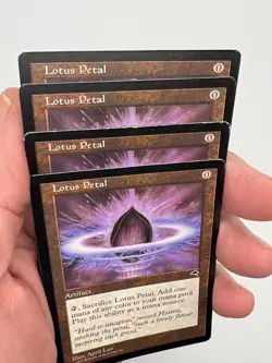 4 x Lotus Petal - Tempest - Magic the Gathering - Image 3