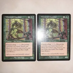 2 x MtG - Karten : Wirewood Guardian - Image 1