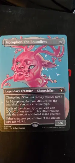 Morophon, the Boundless (Borderless) Commander Masters Regular - Image 1