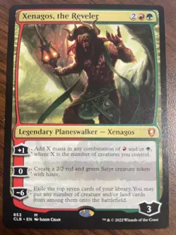 MTG - Xenagos, the Reveler 853 - Commander Legends Battle for Baldur's Gate NM - Image 1