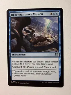 Reconnaissance Mission #105 (NM) Wilds of Eldraine WOC Magic MTG - Image 1