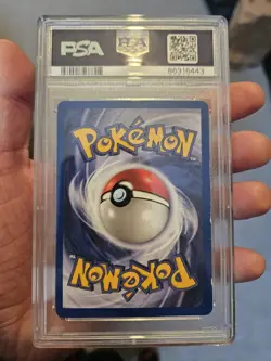 1999 POKEMON FOSSIL #14/62 RAICHU-HOLO POKEMON CARD PSA 6 - Image 2