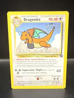 Pokemon TCG Dragonite #5 Black Star Promo, WB the First Movie, Stamped Card B - Image 2