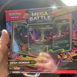 Pokemon Mega Battle Deck Mega Gengar ex & Haunter 60 Cards Foil English - Image 3