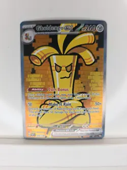Paradox Rift Pokemon Card, Gholdengo EX 252/182 Ultra Rare - Image 1
