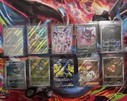 Pokemon TCG 10 mixed cards lot (Full art lot). Skip the packs with no hits! - Image 1