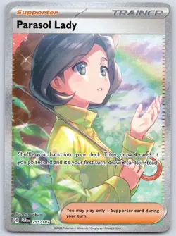 Parasol Lady 255/182 SIR (NM) - SV04: Paradox Rift - Pokemon TCG - Image 1