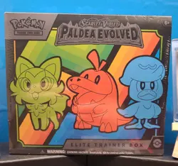 Pokemon Paldea Evolved Elite Trainer Box Factory Sealed + 2 Xtra Pikachu Promos - Image 2
