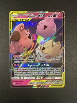 Pokemon Togepi Cleffa & Igglybuff GX TAG TEAM NM 143/236 Cosmic Eclipse - Image 2