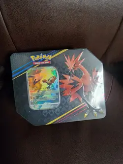 Pokemon TCG: Crown Zenith Tin (Galarian Zapdos) Factory Sealed - Image 1