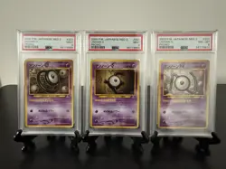 2000 Pokemon Neo 2 Promo Set PSA Graded Charizard 8 Swirl Entei 9 Pichu 10 Swirl - Image 5