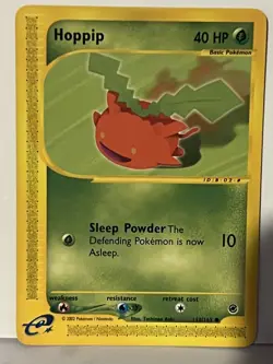 Hoppip 112/165 Expedition NM Pokemon Fast Shipping - Image 1