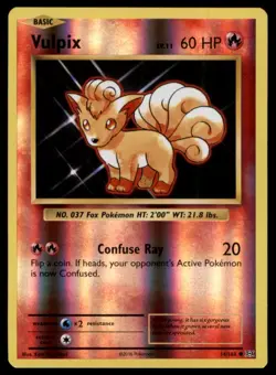 2016 XY - Evolutions Vulpix Basic/Common #14 Pokemon - Image 1