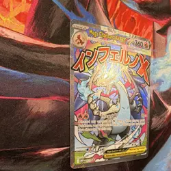 Pokemon Mega Charizard X EX 023 Me: Mega Evolution Promo Full Art Holo 360 HP - Image 4