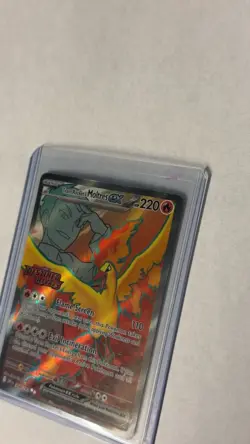 Pokemon Destined Rivals Team Rocket’s Moltres Stamped Promo 208/182 - Image 2