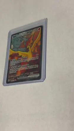 Pokemon Destined Rivals Team Rocket’s Moltres Stamped Promo 208/182 - Image 5
