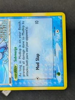 Mudkip 57/100 - EX Crystal Guardians Stamped Reverse Holo Pokemon TCG MP - Image 5