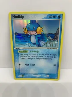 Pokemon TCG Mudkip EX Crystal Guardians 57/100 Reverse Holo Common - Image 1