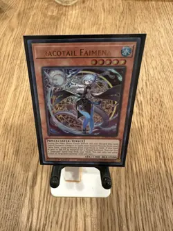 Yu-Gi-Oh! Dracotail Faimena JUSH-EN002 Justice Hunters 1st Edition Ultra Rare - Image 1