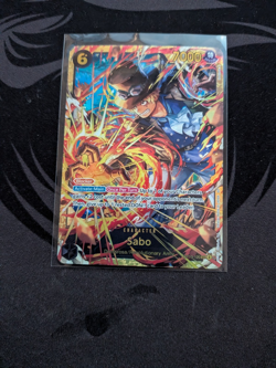 One Piece Sabo (120) OP13-120 Carrying On His Will Foil - Image 1
