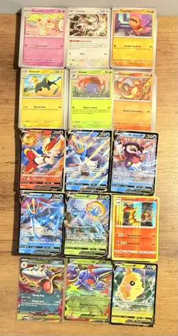 Pokemon Tcg Job Lot Of Cards Ft Sets From Various Sets Please Read Description - Image 1