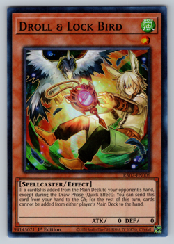 Droll & Lock Bird (Alt Art) Yugioh RA02-EN006 - PICK YOUR RARITY NM - Image 2