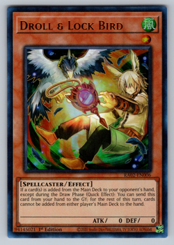 Droll & Lock Bird (Alt Art) Yugioh RA02-EN006 - PICK YOUR RARITY NM - Image 4